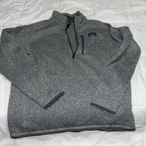 Men’s Patagonia quarter zip pull over